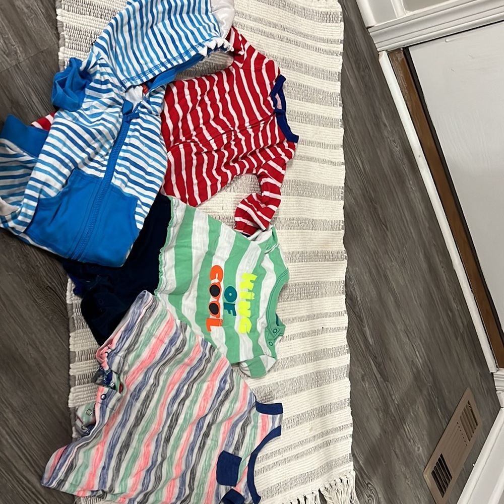 Set of 4 boys romper
